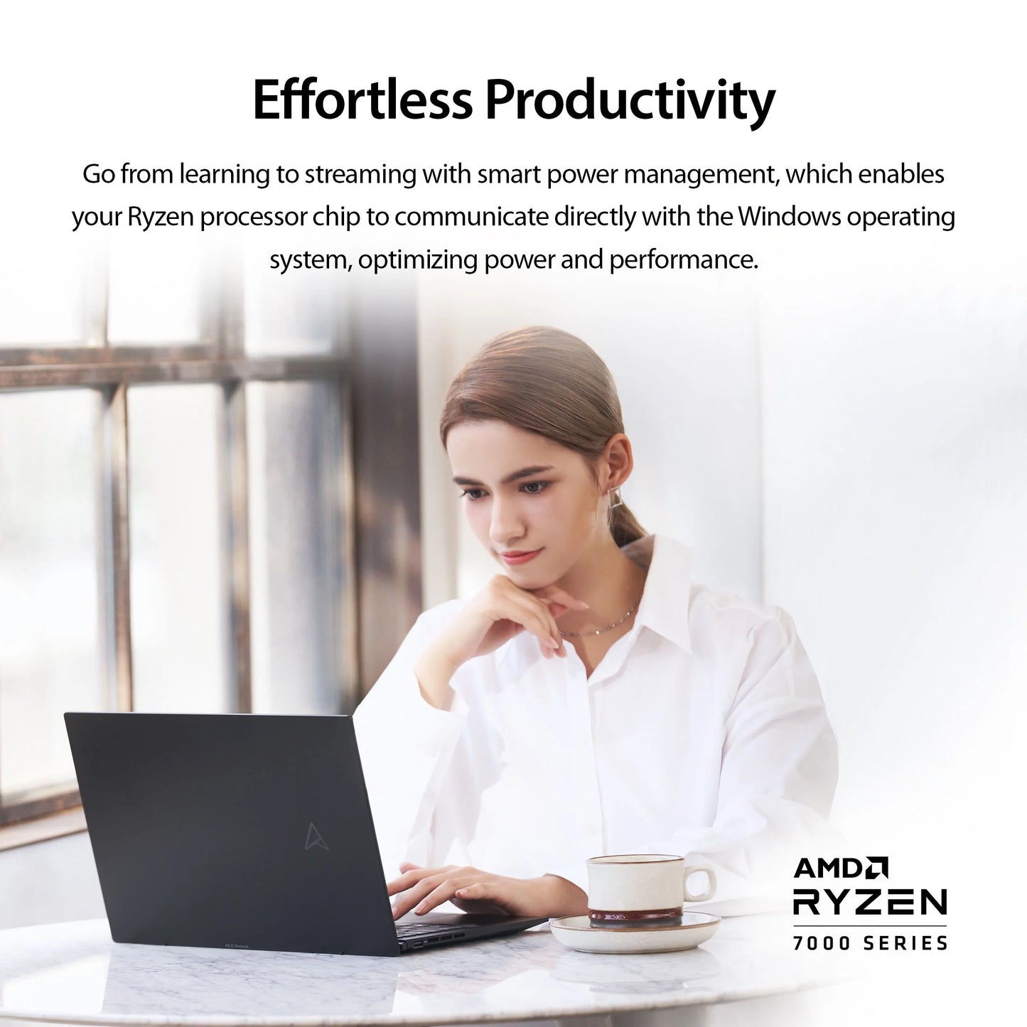ASUS Zenbook 14” OLED Touch PC Laptop, AMD Ryzen 7 7730U, 16GB, 512GB, Windows 11, UM3402YA-WS74T