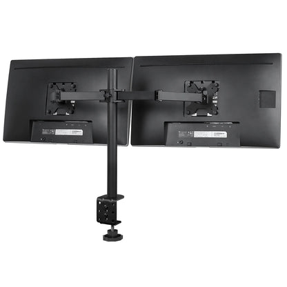 Adjustable Height Dual Desk Full-Motion Monitor Mount